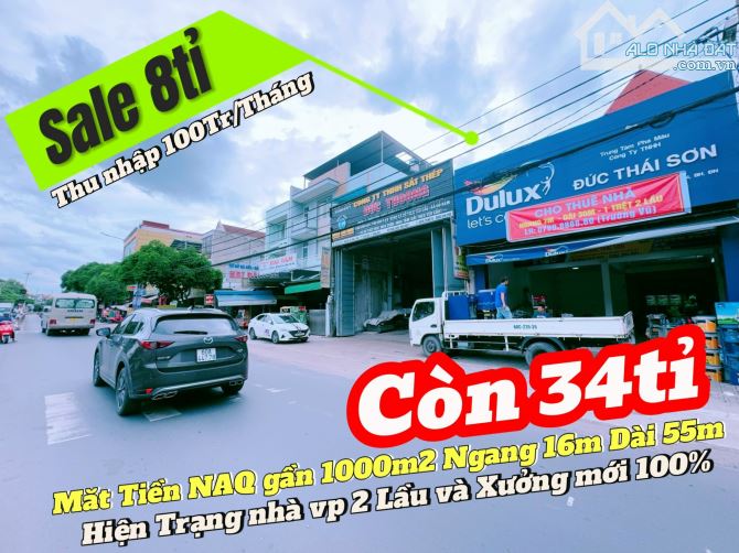 Mặt tiền hiếm có Nguyễn Ái Quốc gần 1000m2