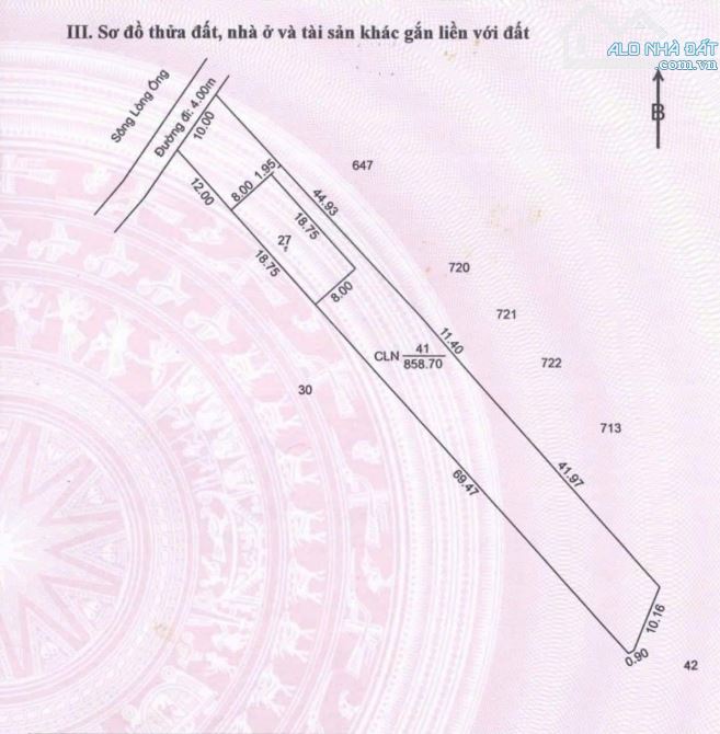 bán 1000m2 mặt tiền đường tô vĩnh diện gần đại học FPT - 3