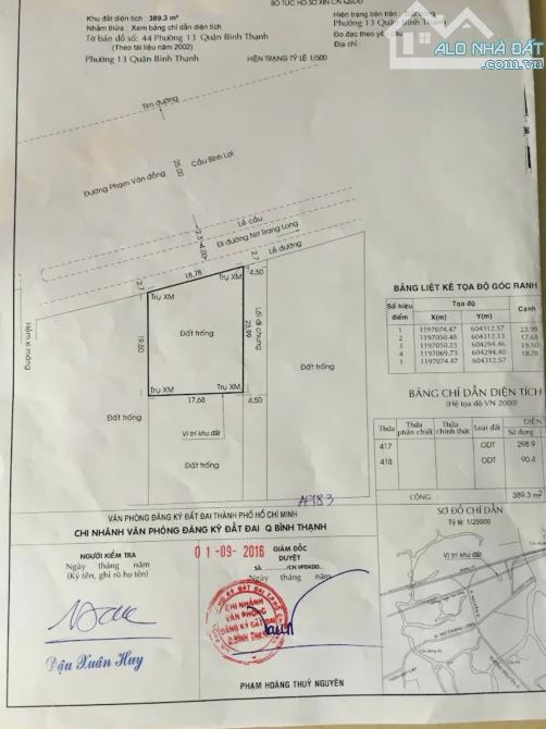 BÌNH THẠNH, LÔ ĐẤT 2 MẶT TIỀN PHẠM VĂN ĐỒNG, KV 18x22m 389m2, CHỈ 59 TỶ. - 5