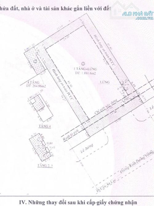 Bán Nhà MT Kinh Dương Vương. Phường An Lạc. Quận Bình Tân  - Diện Tích. 33x56m. ( 1972m2) - 1