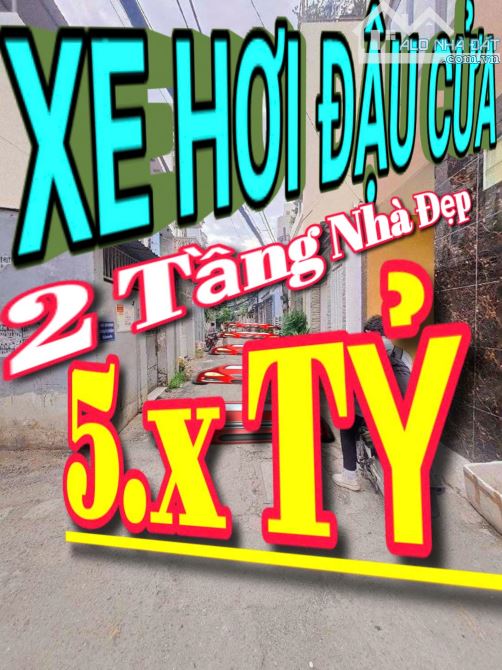 BÁN NHÀ 2 TẦNG 🚘 Xe Hơi Đậu Cửa - 48.2m² - Chỉ 5.6x TỶ - Kế Khu CITYLAND #GÒ_VẤP - 5