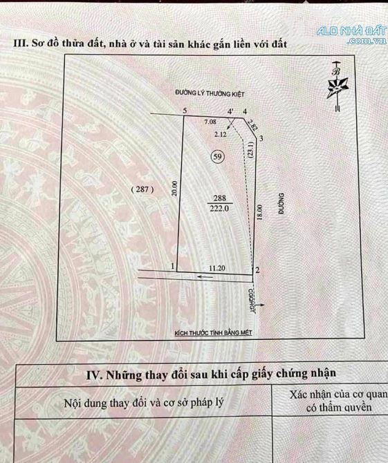 Bán mặt đường Lý Thường Kiệt lô góc 2 mặt tiền cực đẹp khu vực kinh doanh sầm uất, Lê Lợi