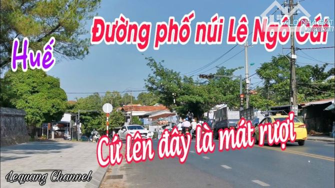 Bán khu đất cực phẩm hơn 1000m2 mặt tiền Lê Ngô Cát, Thuỷ Xuân, TP Huế giá bán chỉ 3x - 3