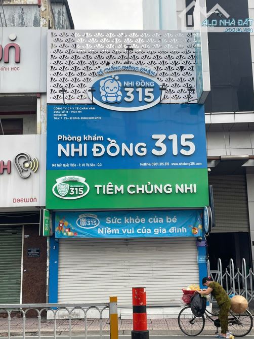 Cho Thuê Nhà Mặt Tiền 5x20m đường Trần Quốc Thảo quận 3