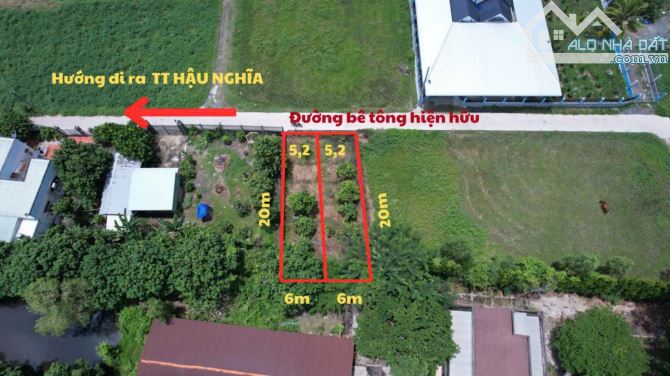 Bán đất thổ cư Đức Hòa, Long An, giá dưới 1 tỷ. - 1