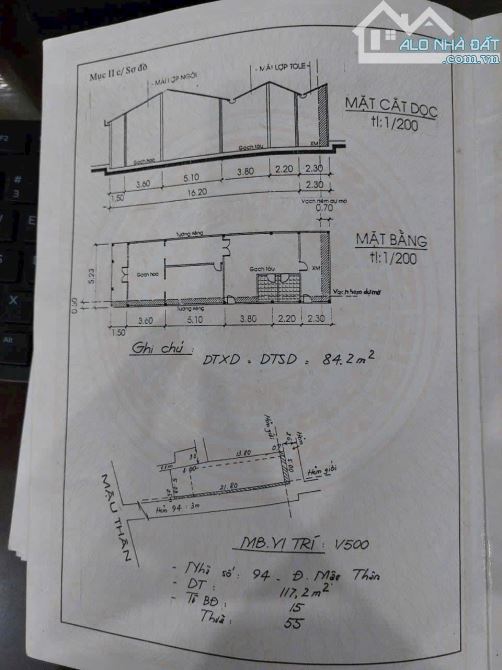 BÁN NHÀ 3 MẶT TIỀN ĐƯỜNG MẬU THÂN - 3