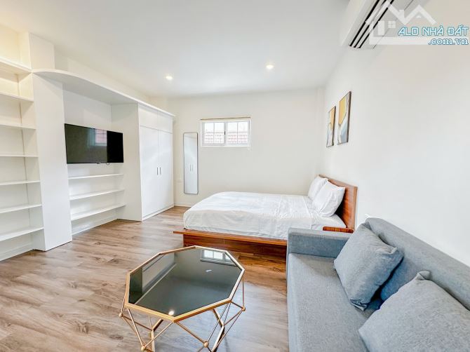 Cho Thuê CCMN 257 Yên Hòa Cầu Giấy Hà Nội 40m2 Studio Ban Công Giặt Phơi Riêng Thang Máy - 4