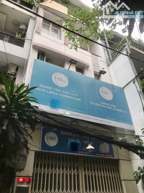 NHÀ ĐẸP 4 TẦNG HẺM XE HƠI, KINH DOANH, CỐNG QUỲNH QUẬN 1 CHỈ 19.5 TỶ.