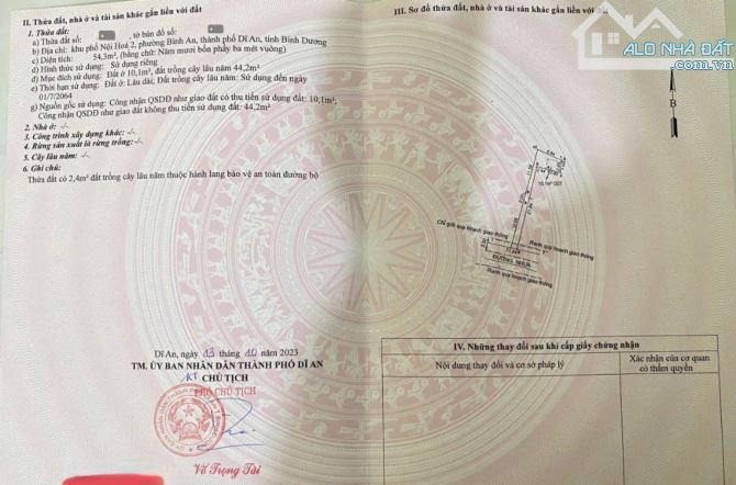 2,35Tỷ TL🔥Bán đất 187,6m2 tặng nhà cấp 4 cách đường Trần Đại Nghĩa 100m, p.Bình An, Dĩ An - 10