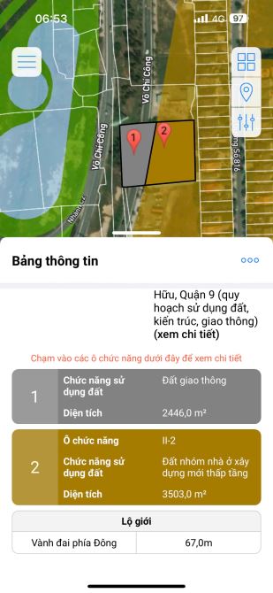 Bán đất đường Võ Chí Công Phú Hữu Quận 9 giá 133 tỷ - 1