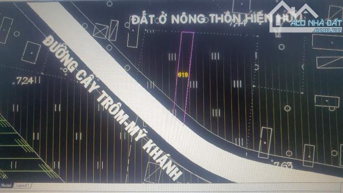 Đất mặt tiền đường lớn kinh doanh xã Thái Mỹ Củ Chi, DT: 5x46m. - 3