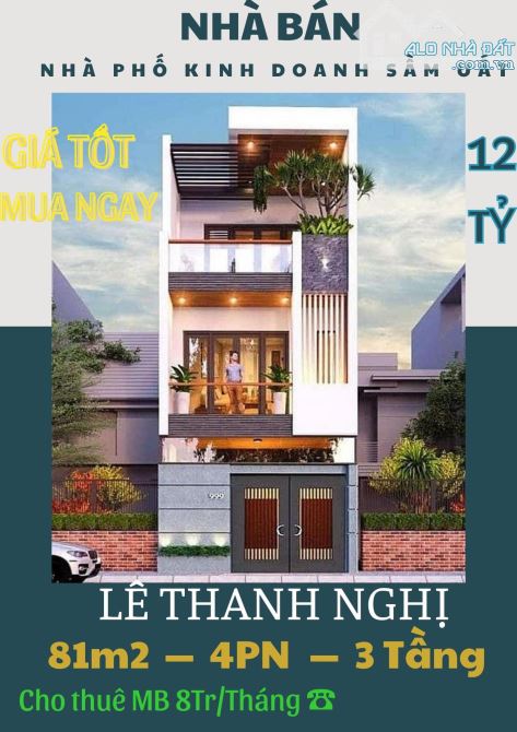 Mặt tiêng kinh doanh sầm uất -Lê Thanh Nghị - Hải Châu