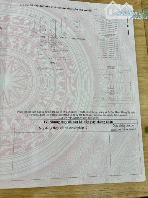 Bán CHDV  6 tầng Đường 11 Phường tân kiểng Q7, dòng tiền 60tr/tháng - 2