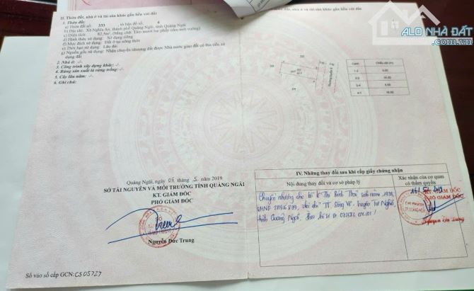 Bán đất khu dân cư Trường Thành Nghĩa An, 82.5m2 hướng Đông SHR giá rẻ 780 triệu BL - 3