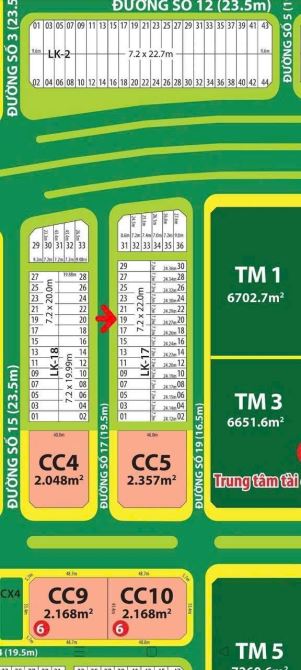 Lô đất đs 17 khu hành chính tỉnh LA P6 TP Tân An - 1