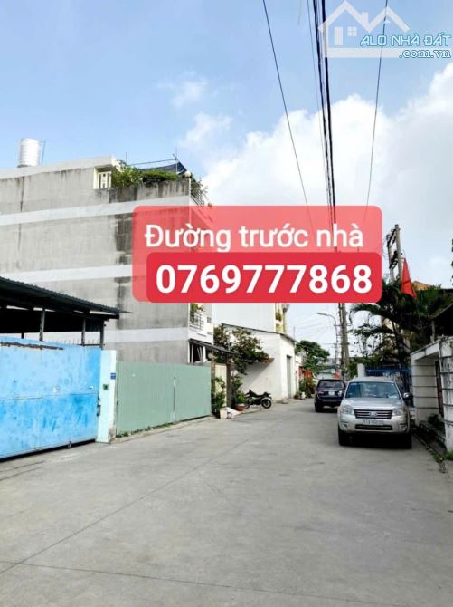 SIÊU HIẾM - ĐẤT hẻm tước nhà 8m  Xe Tai quay đầu 65m - chỉ 4.5 tỷ - Nguyễn Vân Quá Q.12 - 1