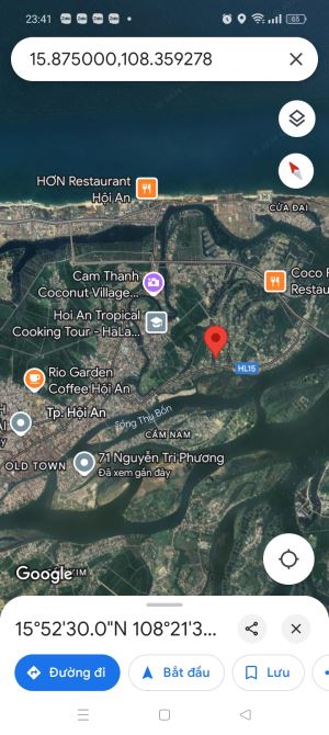 CHỈ  🆘 15TR/M2 🌄CÓ LÔ ĐẤT VEW HỒ VIEW DỪA TRUNG TÂM DU LỊCH HỘI AN 💥 - 1