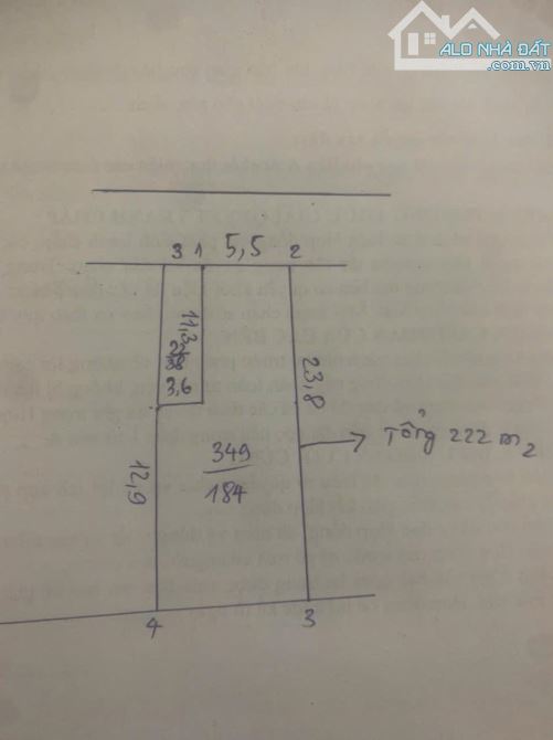 Cổ Nhuế  -  Bắc Từ Liêm  - 222m2  - Oto - Ngõ Thông - 3 Thoáng - 29 tỷ - 1