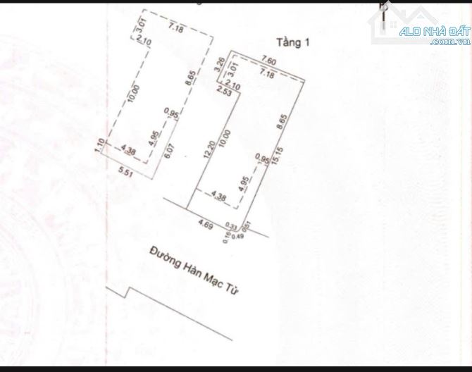 Bán nhà 2 tầng MT Hàn Mạc Tử gần đường 3/2 - 2