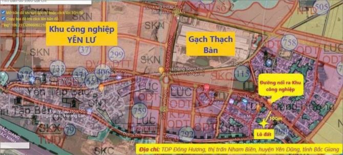 Đất ven kcn yên lư yên dũng bắc giang . diện tich 100m2 . mặt tiên 7m . giá 1ty 2 - 4