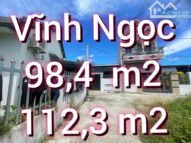 Bán đất thổ cư Vĩnh Ngọc, Nha Trang đường ô tô 3,7 mét. Khu dân cư đông đúc.