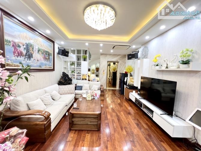 Nhà Tam Trinh 55m 6T MT4.3m-phân lô ô tô vào nhà, thang máy, thoáng trước sau