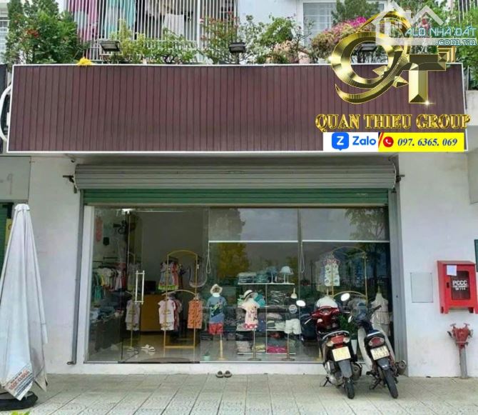 Cho thuê mặt bằng mặt tiền Hoàng Lanh - shophouse chung cư Xuân Phú