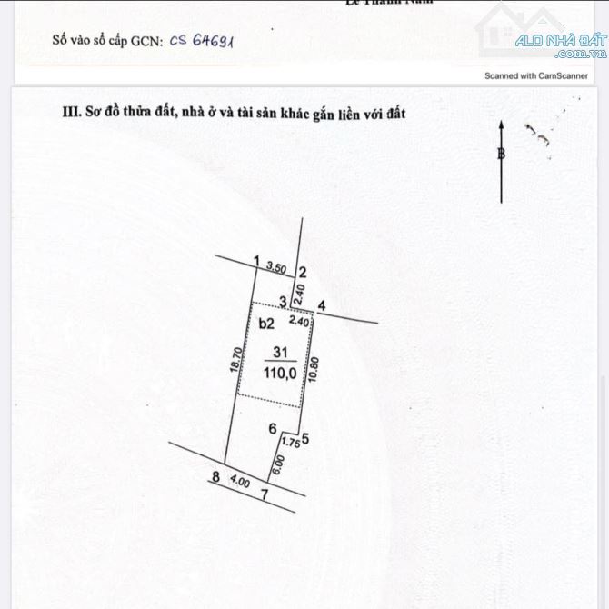 CCMN LÊ QUANG ĐẠO- NAM TỪ LIÊM- 26 PHÒNG- DOANH THU ≈120TR/TH- 110M2_ 7 TẦNG_ 4M MT - 10