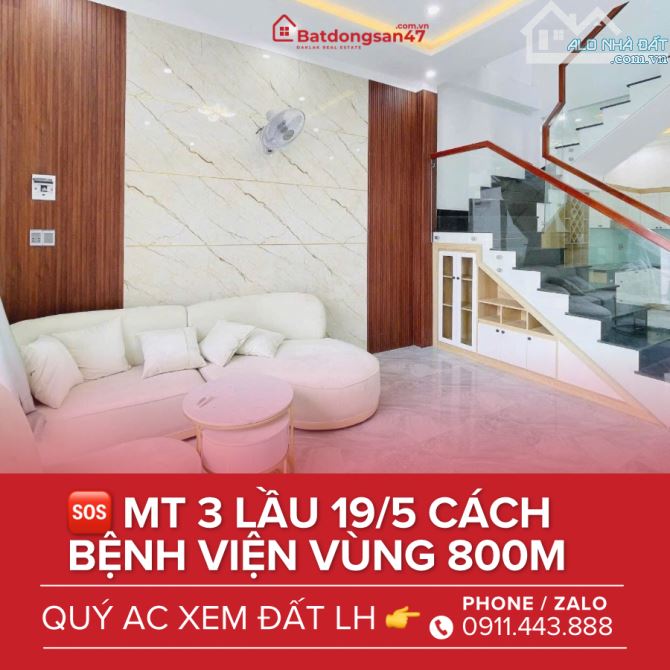 💥BÁN NHÀ 3 TẦNG. MẶT TIỀN ĐƯỜNG 19/5. P EATAM TP BMT - 2