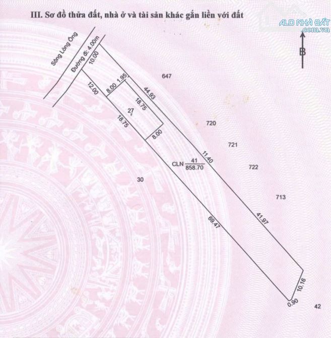 Nền MT Tô Vĩnh Diện 10 x 100 ( cóc150m2 Thổ Cư + 850m2 CLN ) cách ng Nguyễn Văn Trường - 4