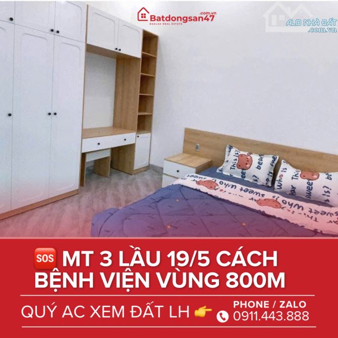 💥BÁN NHÀ 3 TẦNG. MẶT TIỀN ĐƯỜNG 19/5. P EATAM TP BMT - 5