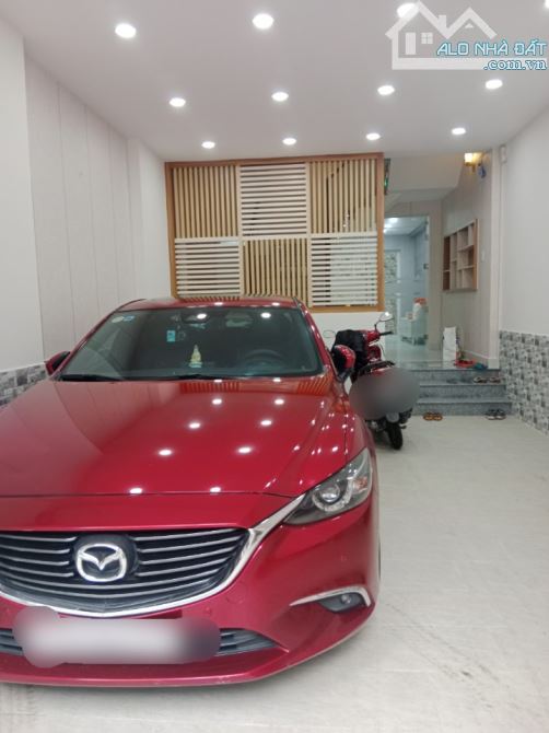 NHÀ đẹp, 1T2LST 4,5x16m, công nhận 72m2. Hẻm Bùi Đình Túy 8m, xe hơi ngủ trong nhà