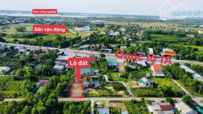 🇻🇳Phò Trạch TT Phong Điền sát quốc lộ 167m2 ngang 7m chỉ 8xx triệu.