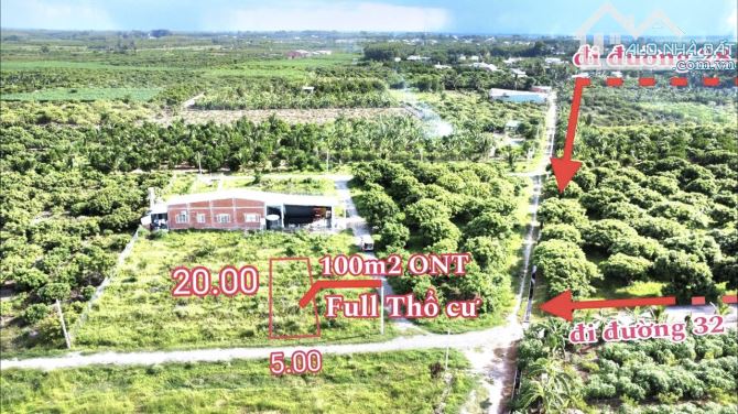✨ 5x20m (FULL ONT) KDC đông, đường 5M, thẳng 1 trục lộ Nguyễn Lương Bằng là về HCM - 429Tr