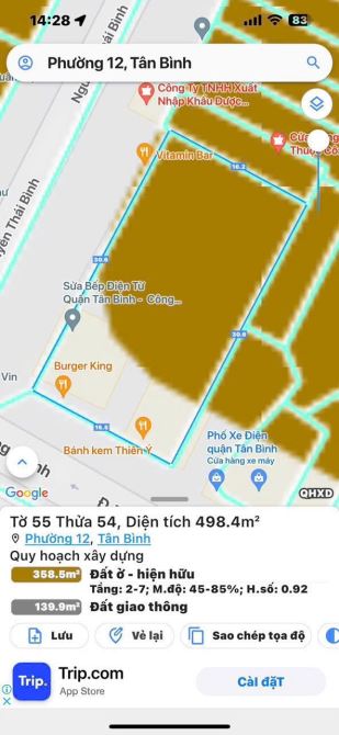 👉 Siêu phẩm Góc 2 MT Đường Trường Chinh - Nguyễn Thái Bình. Giá 127 tỷ - 1