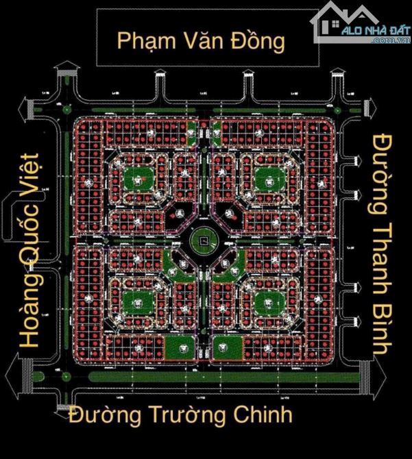 Bán đất biệt thự Trường An mặt đường Trần Nguyên Đán TPHD - 1