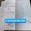 Cần bán lô 81.80 khu đô thị Vạn Phúc TPHD