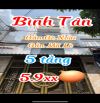 Chỉ 5.9xx Tỷ, Bình Tân - Gần Gò Xoài - Sát Bên Mã Lò, 5 Tầng, HXH 8m Thông