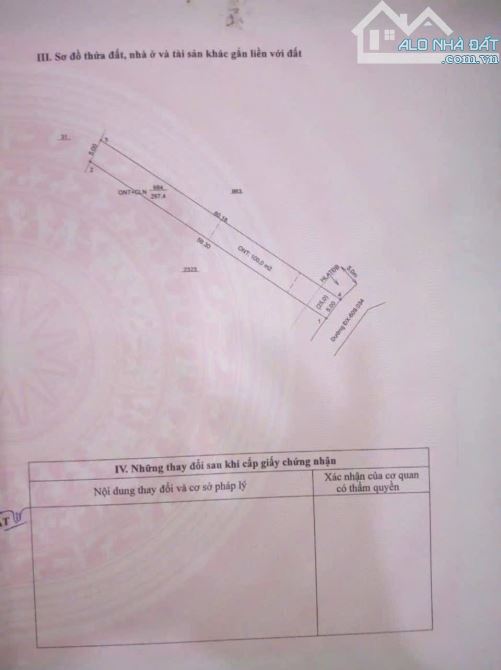 BÁN ĐẤT MT DX, PHÚ AN, TP.BẾN CÁT, DT: 5,2x60, TC100M2, SHR, GIÁ 1,550 TỶ - 3