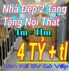 NHÀ PHỐ GÒ VẤP - 42M² - 2 TẦNG - Tặng Nội Thất - 4.x TỶ - Đường Thống Nhất