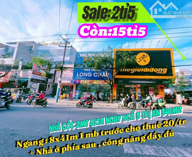 Siêu Rẻ Nhà quốc lộ 1A ngã ngã 3 trị an Hố Nai 3 Trảng Bom Dòng tiền 20tr/tháng