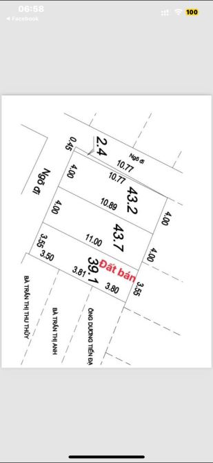 Bán đất Đông Thiên-DT 56 m2-PHÂN LÔ-TÁCH THỬA-NGÕ RỘNG THÔNG THOÁNG-Ô TÔ ĐỖ CỬA. - 6