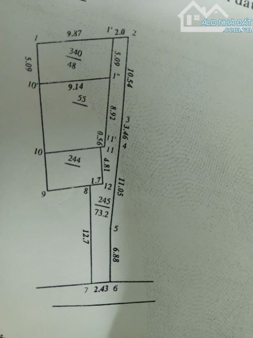 🍀 BÁN ĐẤT NGÕ 322 NHÂN MỸ - MỸ ĐÌNH 48M, MT 4M - 2