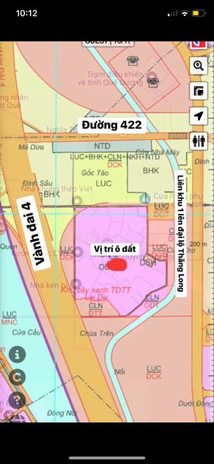 Bán đất Yên Sở 59m2, đường ô tô thông các ngả, gần VĐ4, giá chỉ 4x - 2