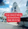 Tòa nhà VIP Cao Thắng quận 10 (5,5x20m) 8 tầng TM, TN 100 triệu/tháng