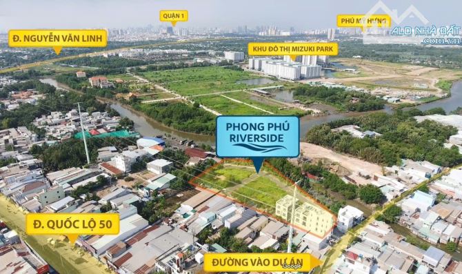 HẠ GIÁ MẶT TIỀN ĐƯỜNG SỐ XÃ PHONG PHÚ BÌNH CHÁNH TPHCM