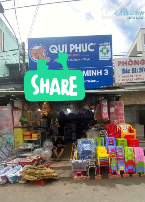 BÁN GẤP NHÀ TẠP HÓA QUANG MINH 3 ĐANG CHO THUÊ 7TR/THÁNG SHR