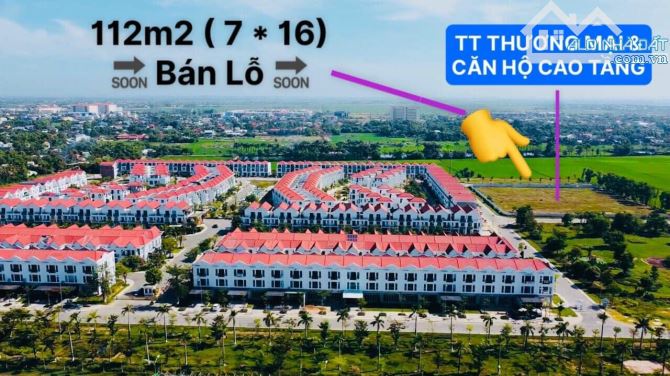 CHỦ CẦN BÁN 112M2 ĐẤT NỀN XÂY TỰ DO , KHU ĐÔ THỊ ROYAL PARK..GÍA ĐẦU TƯ  CHỈ 3,75 - 3