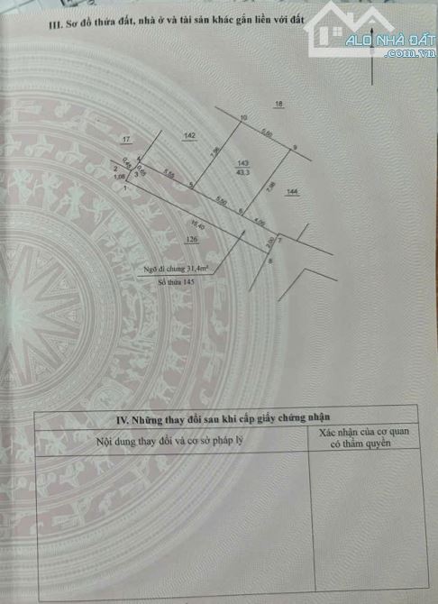 BÁN GẤP NHÀ 3T *45M*MT5.5m ĐÔNG MỸ NGŨ HIỆP THANH TRÌ Ô TÔ ĐỖ CỮA  BÁN RẺ 3.84 TỶ - 2