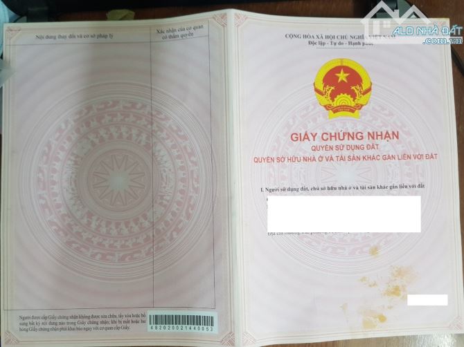 Gia đình đi xa, cần bán nhanh lô đất Nguyễn Nhược Pháp